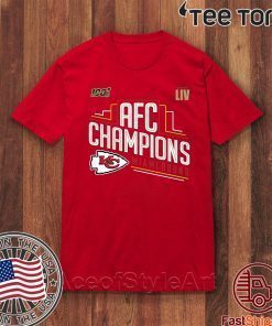 Kansas City Chiefs 2019 AFC Champions t-shirts