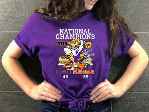 LSU Tigers College Football Playoff 2019 National Champions 2020 T-Shirt