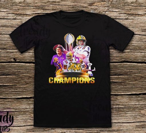 LSU Tigers champions Official T-Shirt