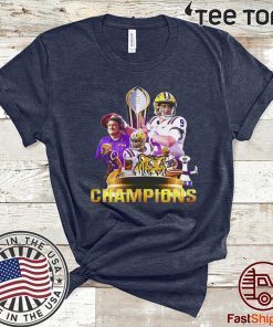 LSU Tigers champions Official T-Shirt