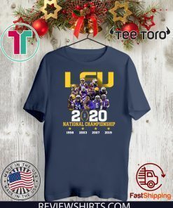 LSU Tigers national Championship 2020 T Shirt