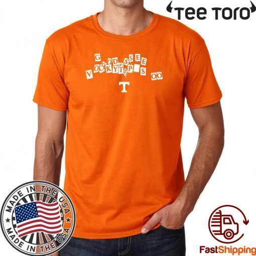 Mixed-Up Sign Tennessee Football T Shirt