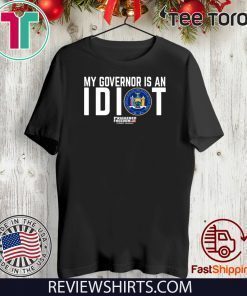 My governor is an idiot The Great Seal of The State of New York 2020 T-Shirt