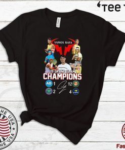 Vamos Rafa 19 Grand Slam Champions For T-Shirt
