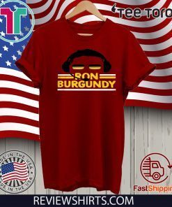 RON BURGUNDY & GOLD 2020 T-SHIRT