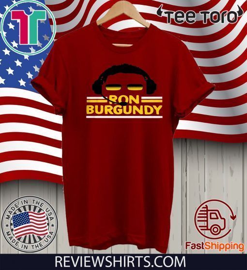 RON BURGUNDY & GOLD 2020 T-SHIRT