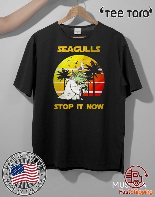 Seagulls stop it now vintage Original T Shirt