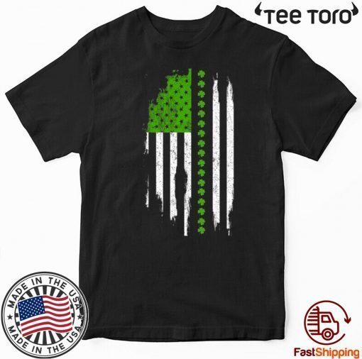 St. Patrick’s Day Irish American Flag 2020 T-Shirt