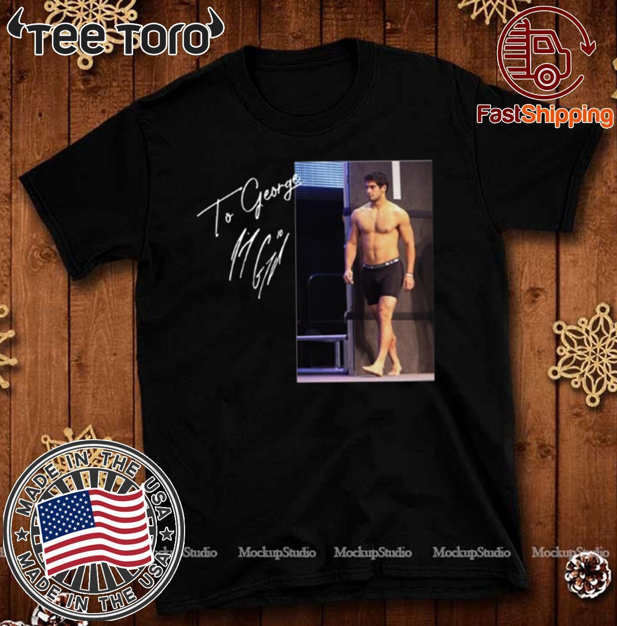 Jimmy Garoppolo x George Kittle T-Shirt at TeesPopular 