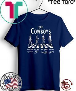 The Cowboys abbey road signature 2020 T-Shirt
