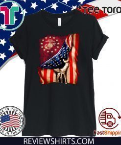 US Marine Corps American Flag 2020 T-Shirt
