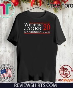 Werben jager manjensen 2020 Official T-ShirtWerben jager manjensen 2020 Official T-Shirt