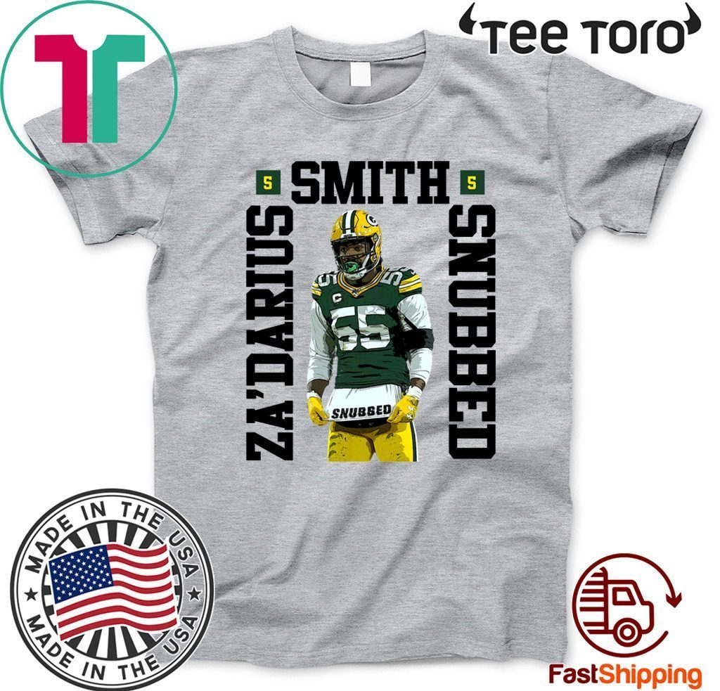 Za'Darius Smith Snubbed 2020 T-Shirt - ReviewsTees