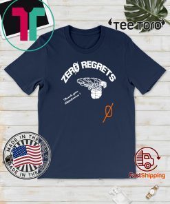 Zero Regrets Russell Westbrook T Shirt