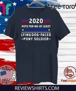 2020 Vote for me at least I'm not Joe Biden Lying Dog-Faced 2020 T-Shirt