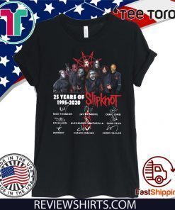 25 Years Of Slipknot 1995 – 2020 T-Shirt