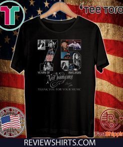 75 Years Of Neil Young’uns Thank You For The Memories Official T-Shirt