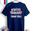 Acquitted Forever Trump 2020 Anti-Impeachment Victory 2020 T-Shirt
