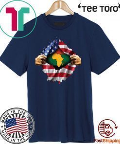 African Blood Inside My American 2020 T-Shirt
