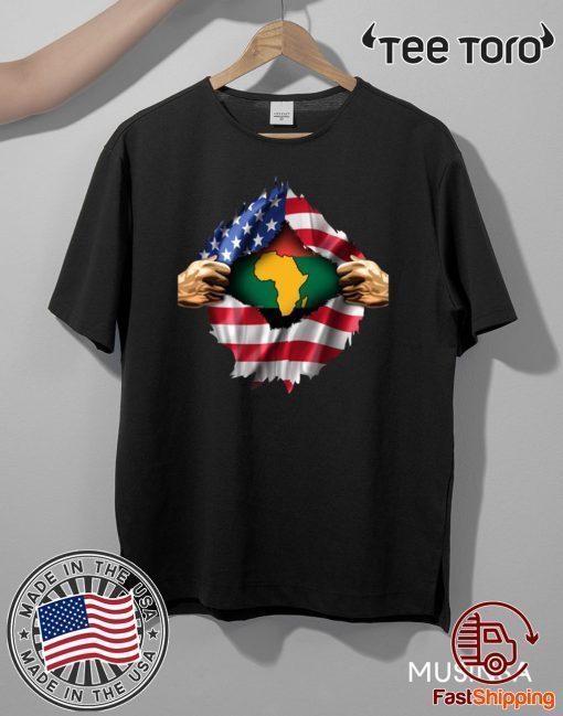 African Blood Inside My American 2020 T-Shirt