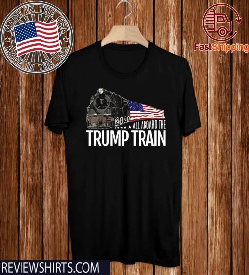 All Aboard the Trump Train American Official T-Shirt