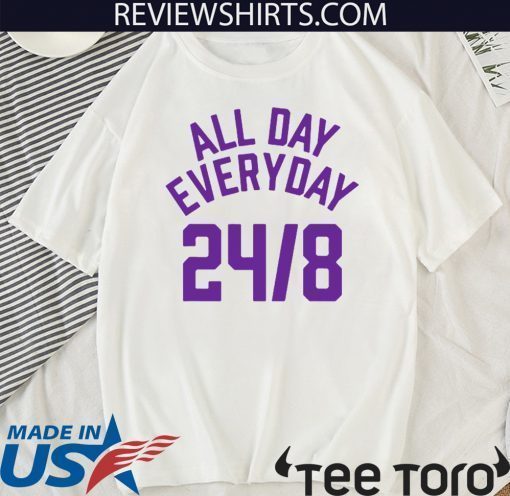 All Day Everyday 248 Hoops Legend Official T-Shirt