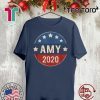 Amy Klobuchar For President 2020 Retro Election Button Hot T-Shirt
