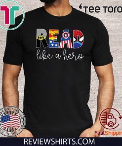 Avenger Read Like A Hero Original T-Shirt