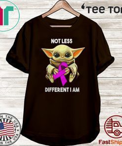 Baby Yoda not less different I am Official T-Shirt