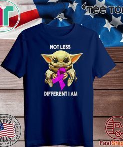Baby Yoda not less different I am Official T-Shirt
