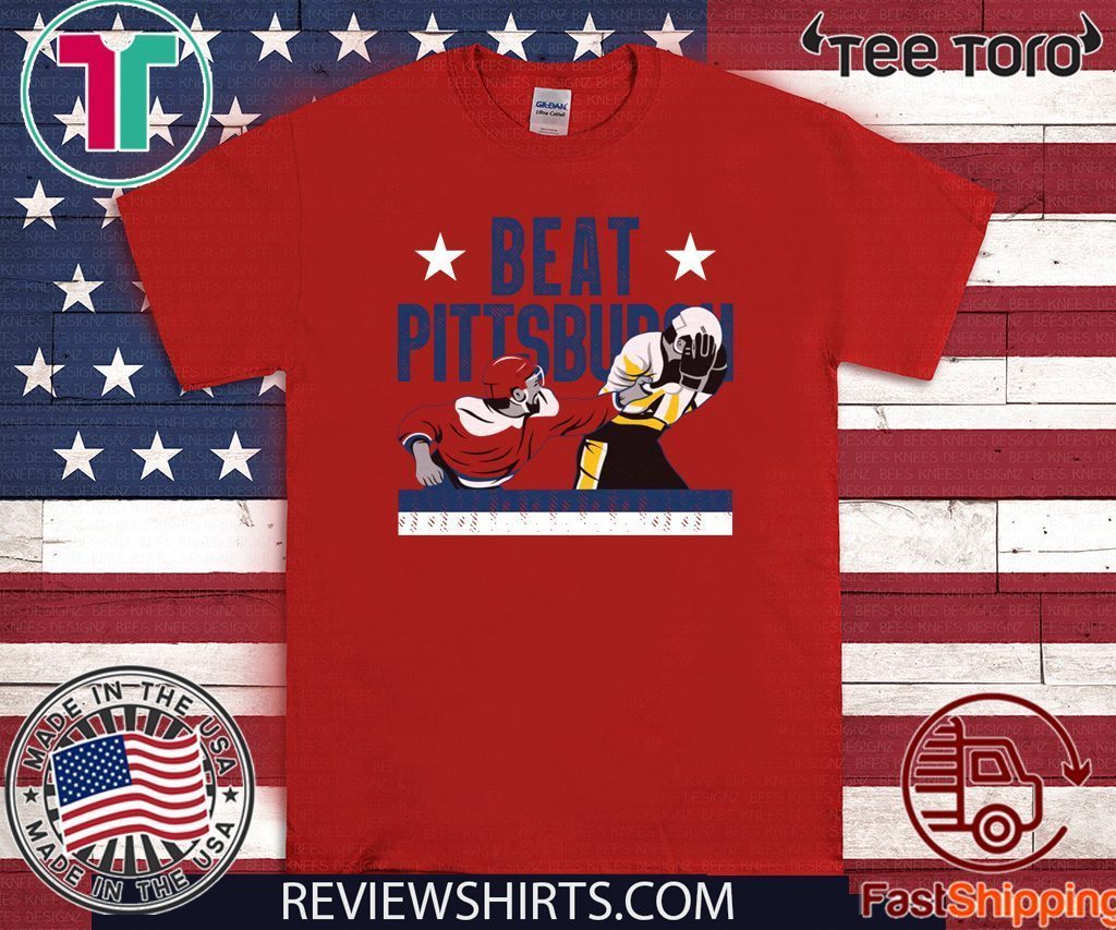 Beat Pittsburgh Shirt - Washington DC Hockey T-Shirt