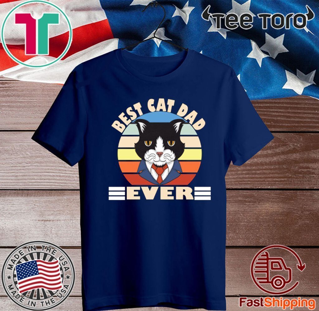 Best cat dad Ever 2020 T-Shirt