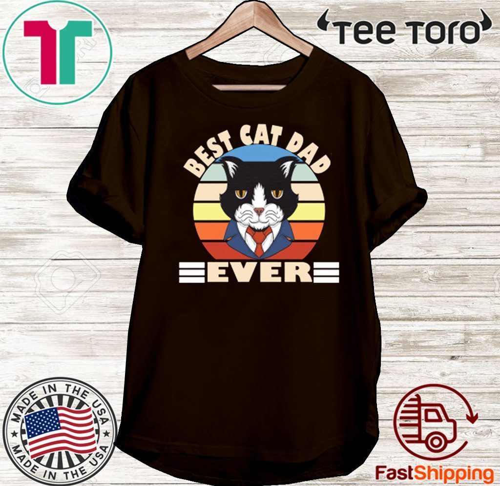 Best cat dad Ever 2020 T-Shirt