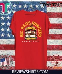 Big Red's Burgers Kansas City Football Official T-Shirt