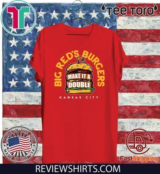 Big Red's Burgers Kansas City Football Official T-Shirt