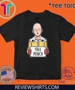 FREE PUNCH Shirt - One Punch Man T-Shirt