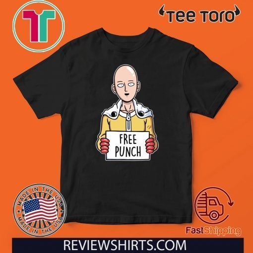 FREE PUNCH Shirt - One Punch Man T-Shirt