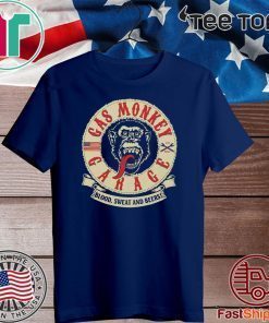 Gas Monkey Garage Blood Sweat And Beers 2020 T-Shirt