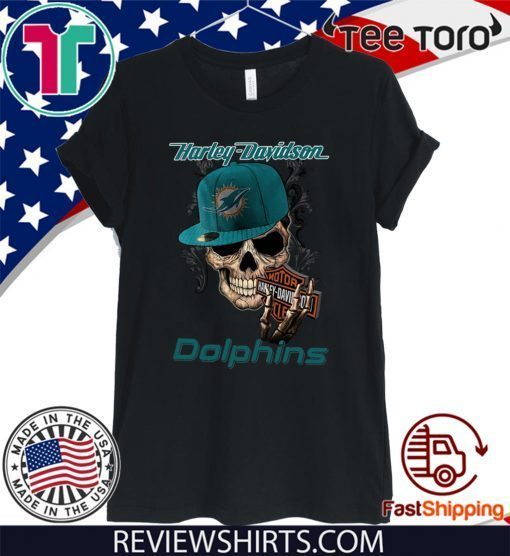 Harley Davidson Dolphins T-Shirt Limited Edition