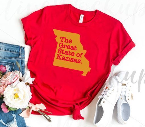 The Great State Of Kansas City Chiefs super bowl For 2020 T-Shirt