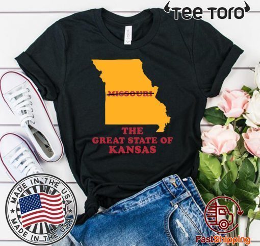 The Great State of Kansas Missouri Limited Edition T-Shirt