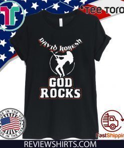 David Koresh God rocks Official T-Shirt