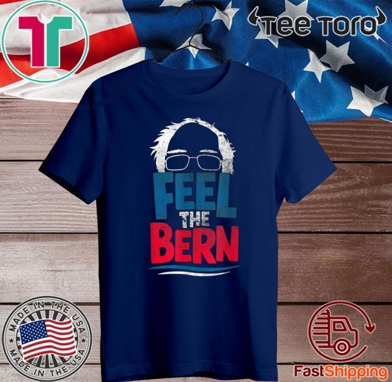 Official Feel The Bern Bernie Sanders 2020 Bernie Hair Vote President T Shirt 