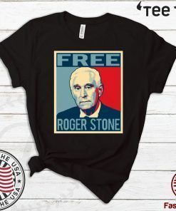 Free Roger Stone Political Prisoner Official T-Shirt