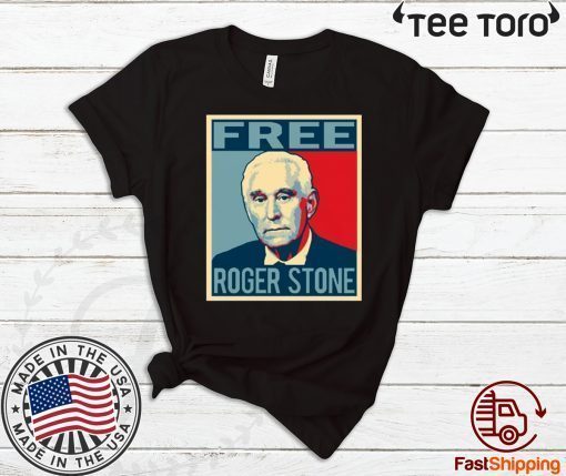 Free Roger Stone Political Prisoner Official T-Shirt