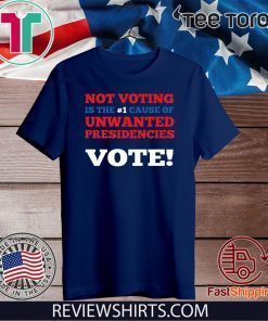 Presidential Race 2020 Funny And Sarcastic Voting Official T-Shirt