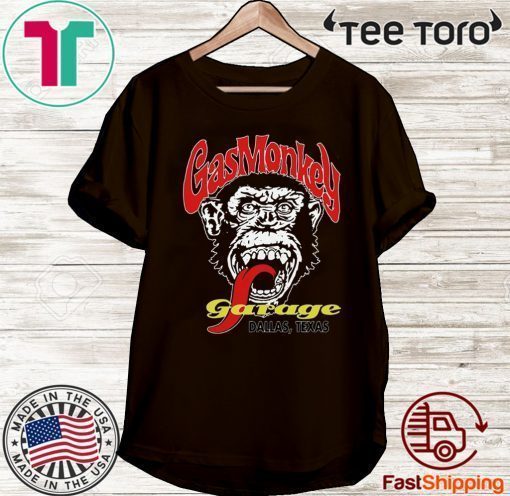 Official Gas Monkey Garage Dallas Texas T-Shirt