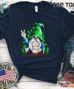 Womens Gnomes Lucky Hug Budweiser St. Patrick_s Day T-Shirt