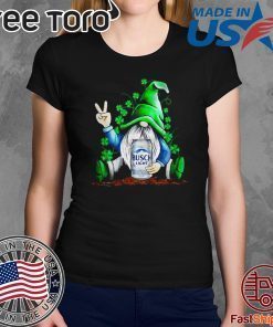 Gnomes Lucky Hug Busch light St Patrick_s Day Unisex T-Shirt