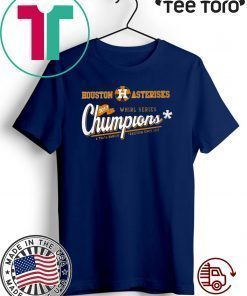 HOUSTON ASTERISKS CHUMPIONS OFFICIAL T-SHIRT